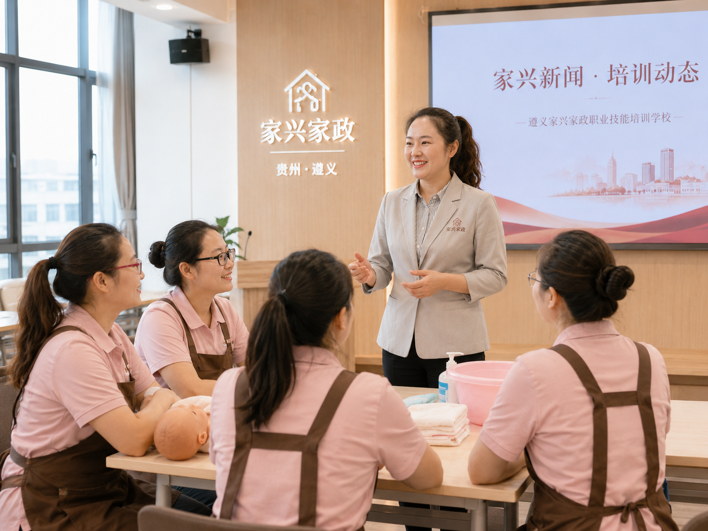 家兴新闻培训课堂现场