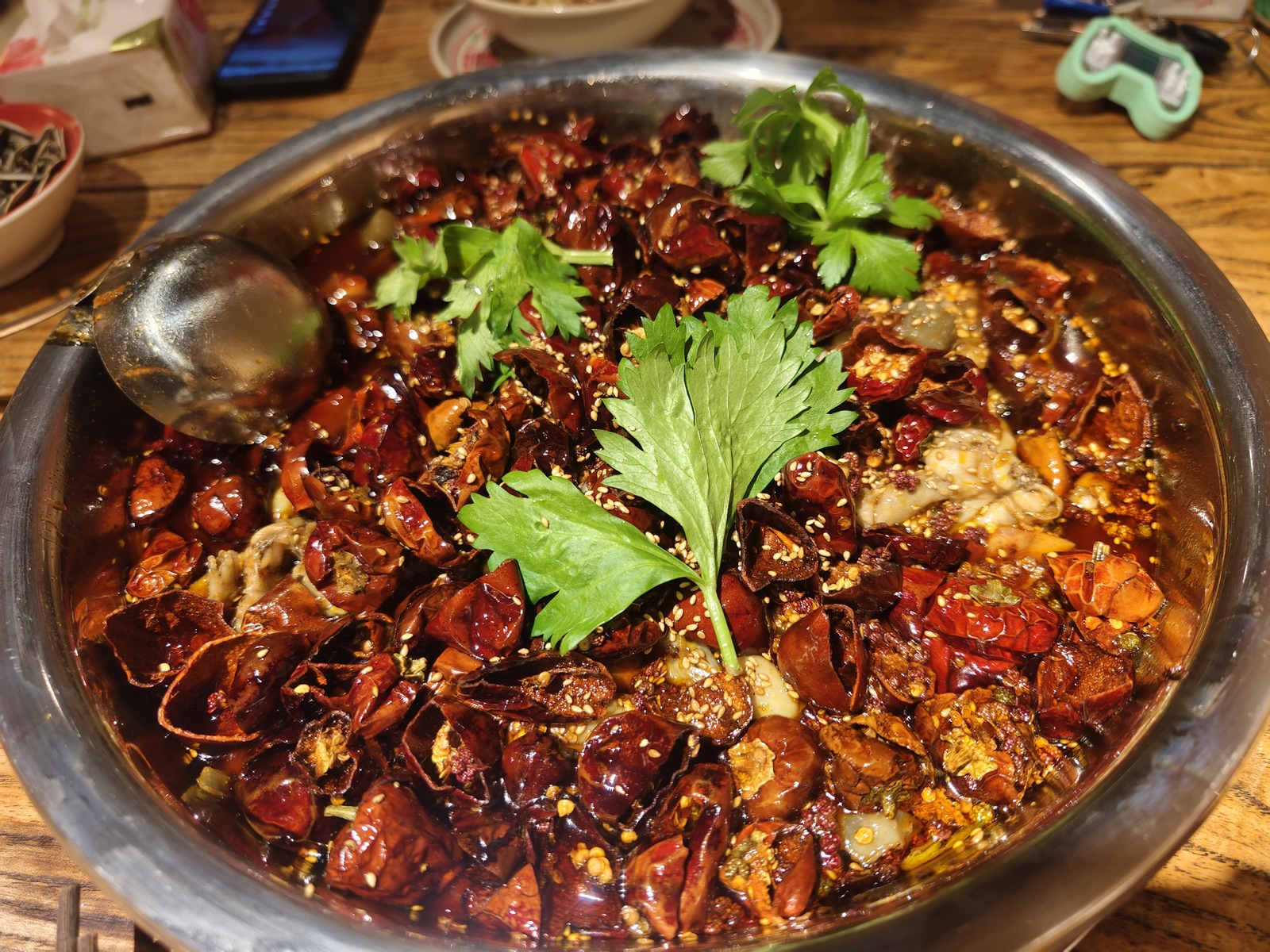 辣子鸡家常辣味菜